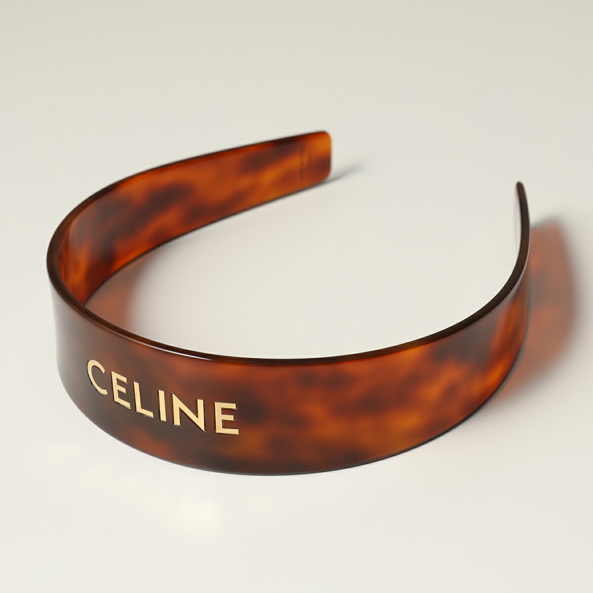 楽天市場】CELINE セリーヌ カチューシャ 46Y376CEA.19LG レディース