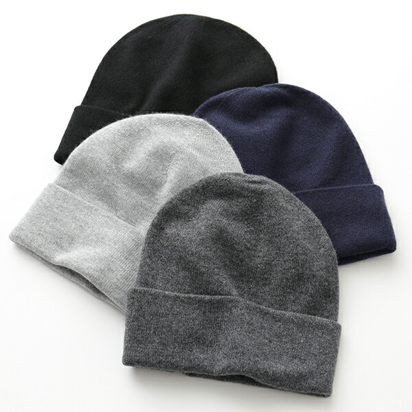 ARTS&SCIENCE カシミア ニット帽 チャコールグレー 新品 ARTS&SCIENCE