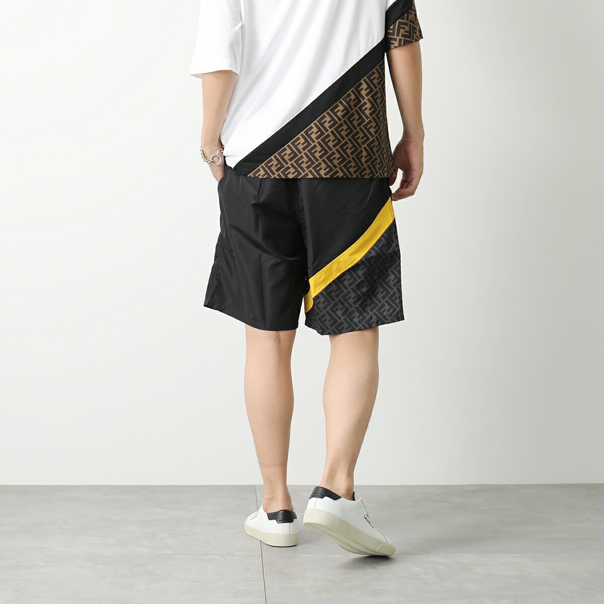 訳あり】FENDI フェンディ スイムショーツ 水着 ショートパンツ 訳あり