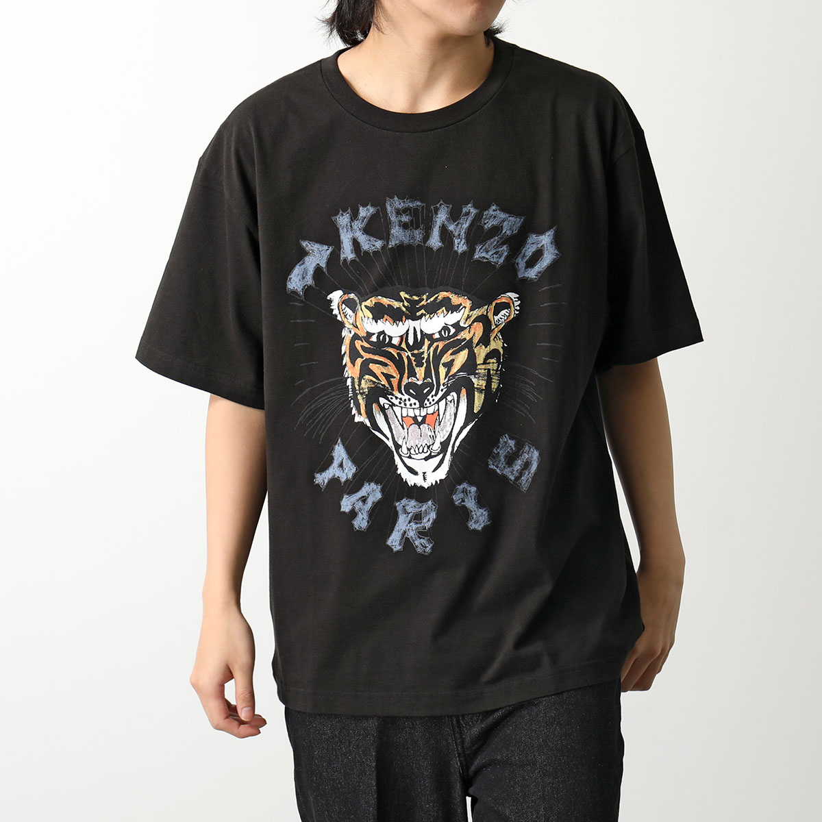 楽天市場】KENZO ケンゾー Tシャツ DRAWN VARSITY FE55TS2744SG メンズ