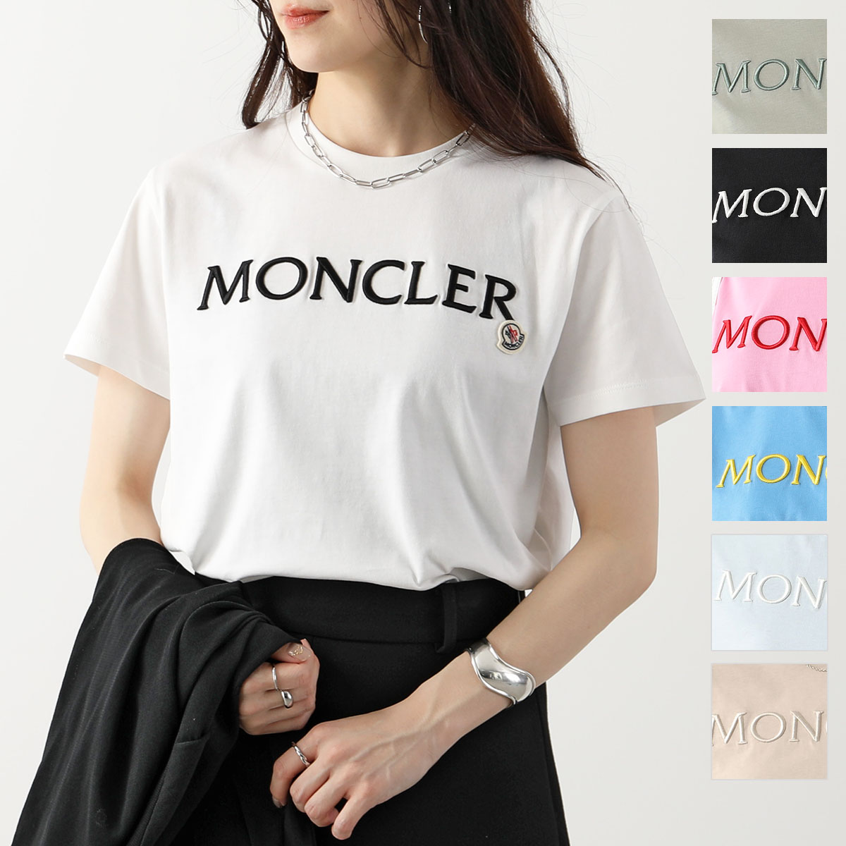 楽天市場】MONCLER モンクレール 半袖Tシャツ 8C00006 8C00009 829HP