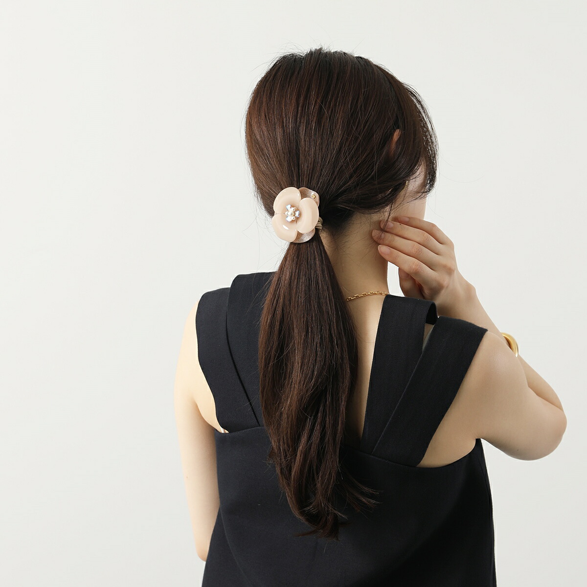 ALEXANDRE DE PARIS カメリア カチューシャ