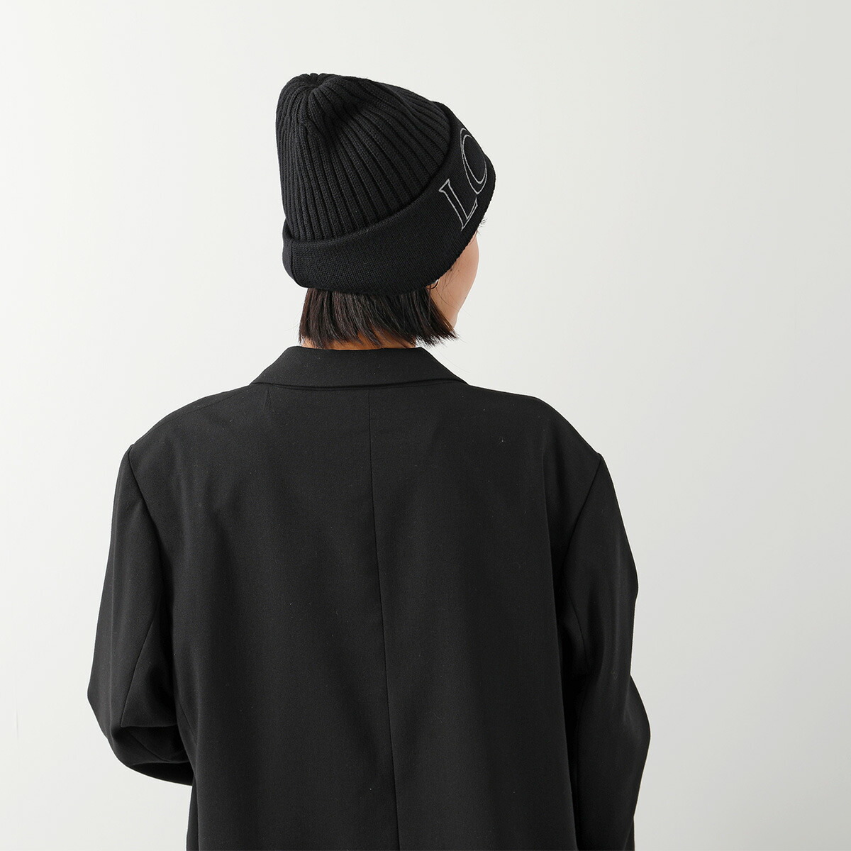 楽天市場】LOEWE ロエベ ニット帽 F000257X38 レディース ウール ロゴ