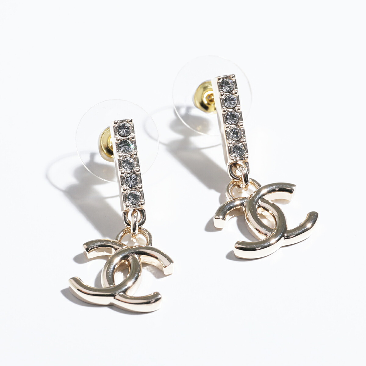 楽天市場】CHANEL シャネル ピアス ABC931 B16069 レディース ココ