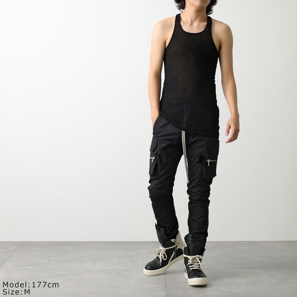 楽天市場】Rick Owens リックオウエンス タンクトップ BASIC RIB TANK
