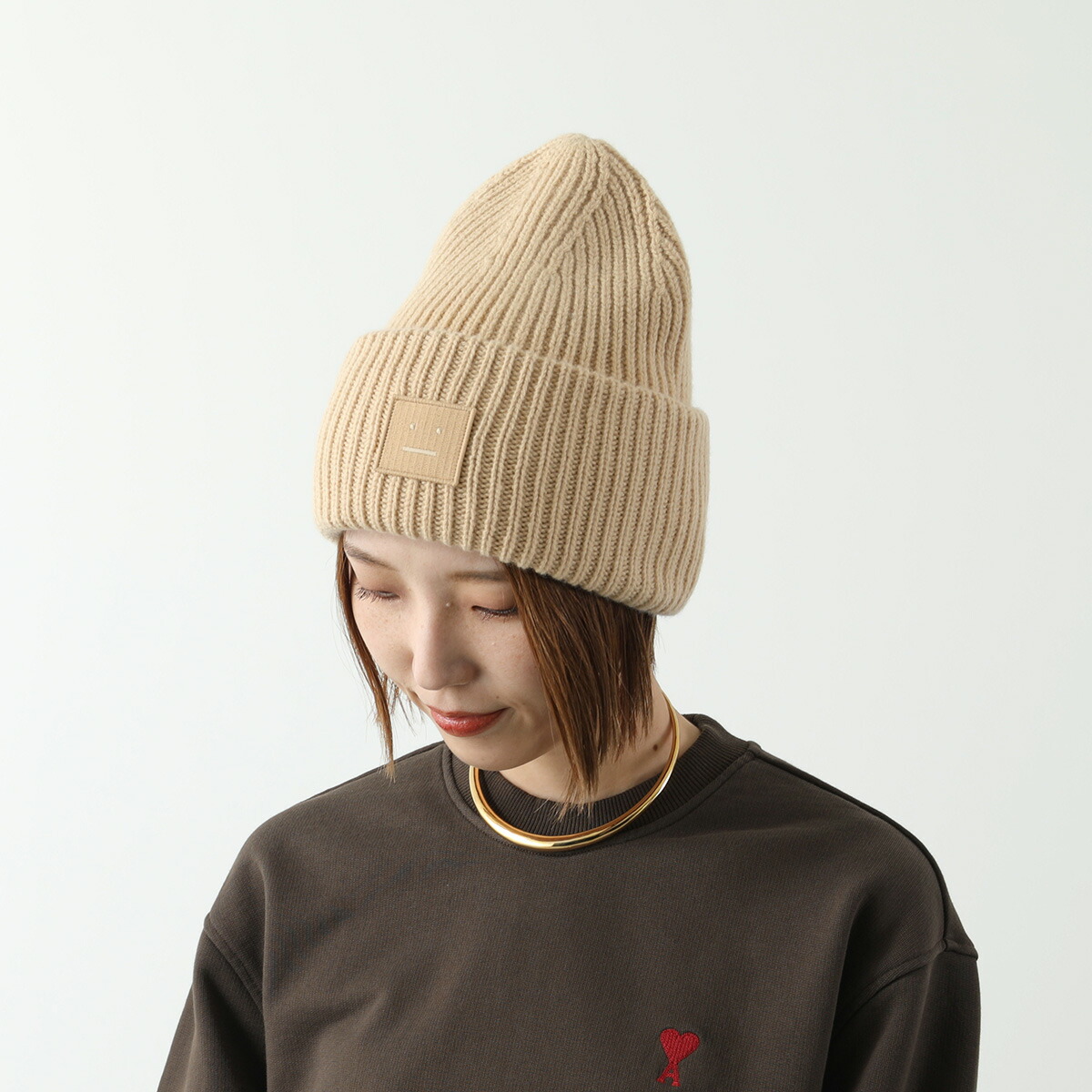 楽天市場】Acne Studios アクネストゥディオズ ニット帽 C40135 FA-UX