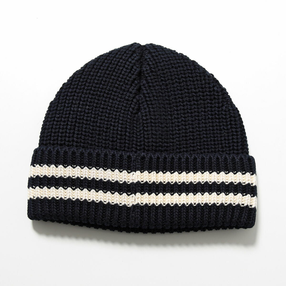 CELINE ブラック ニット帽 M CELINE ブラック ニット帽 ロゴ入り