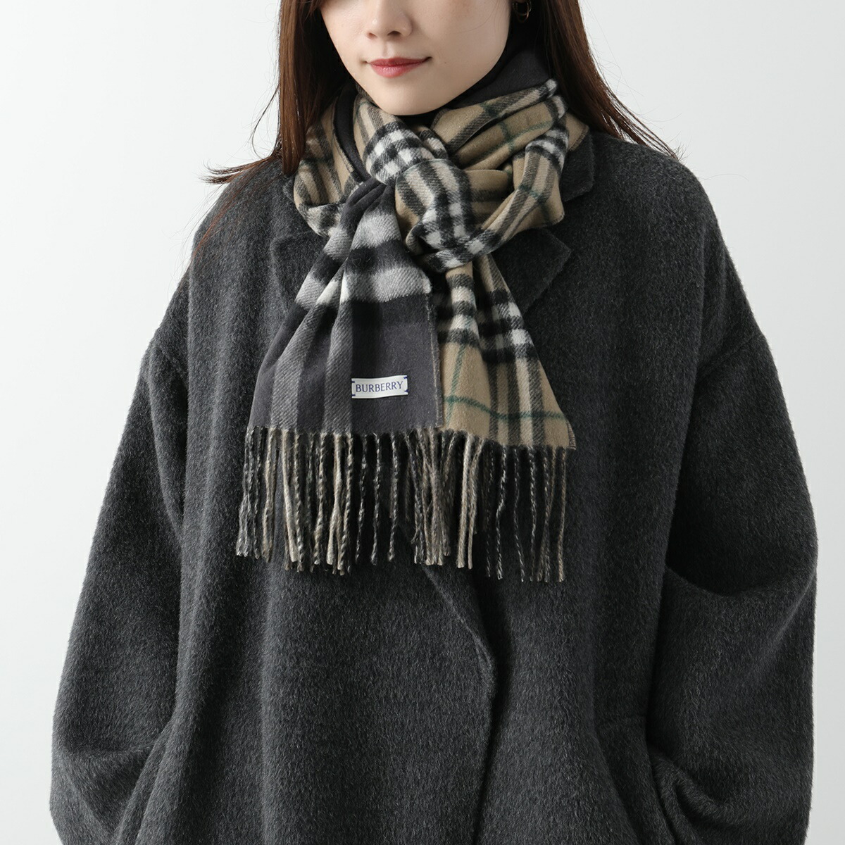 楽天市場】BURBERRY バーバリー マフラー MU DF MED TO GC SCF 8095699