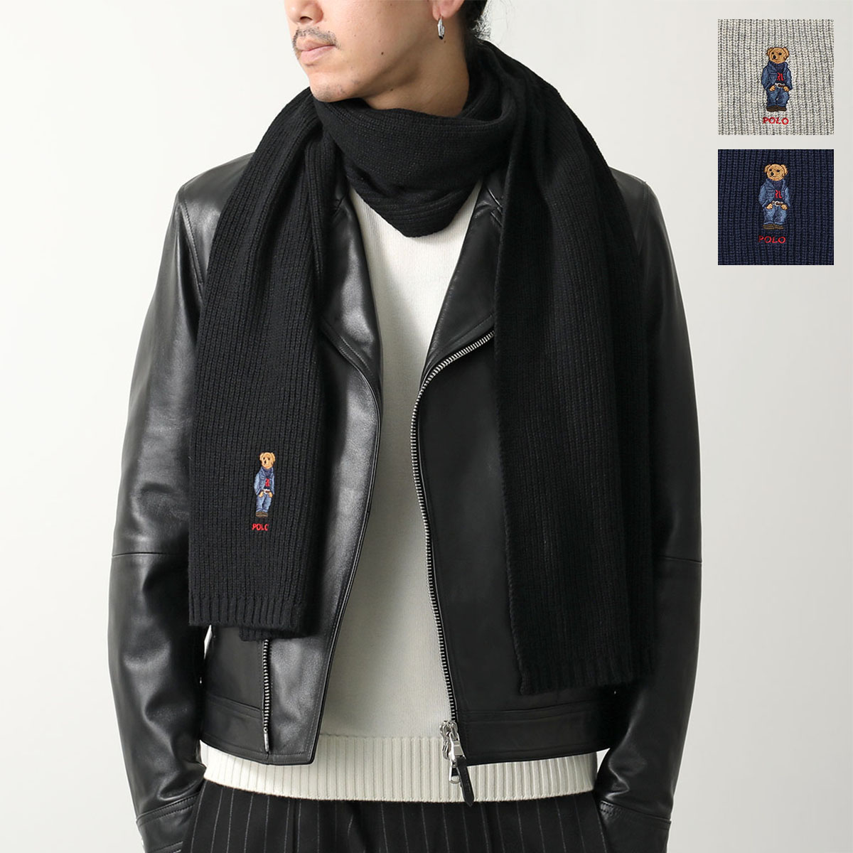 楽天市場】Polo Ralph Lauren ポロラルフローレン マフラー PC1464