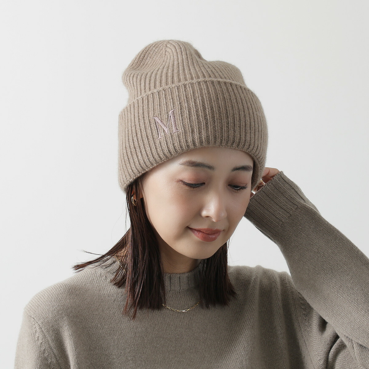 楽天市場】MAX MARA マックスマーラ ニット帽 MMRETINA レディース