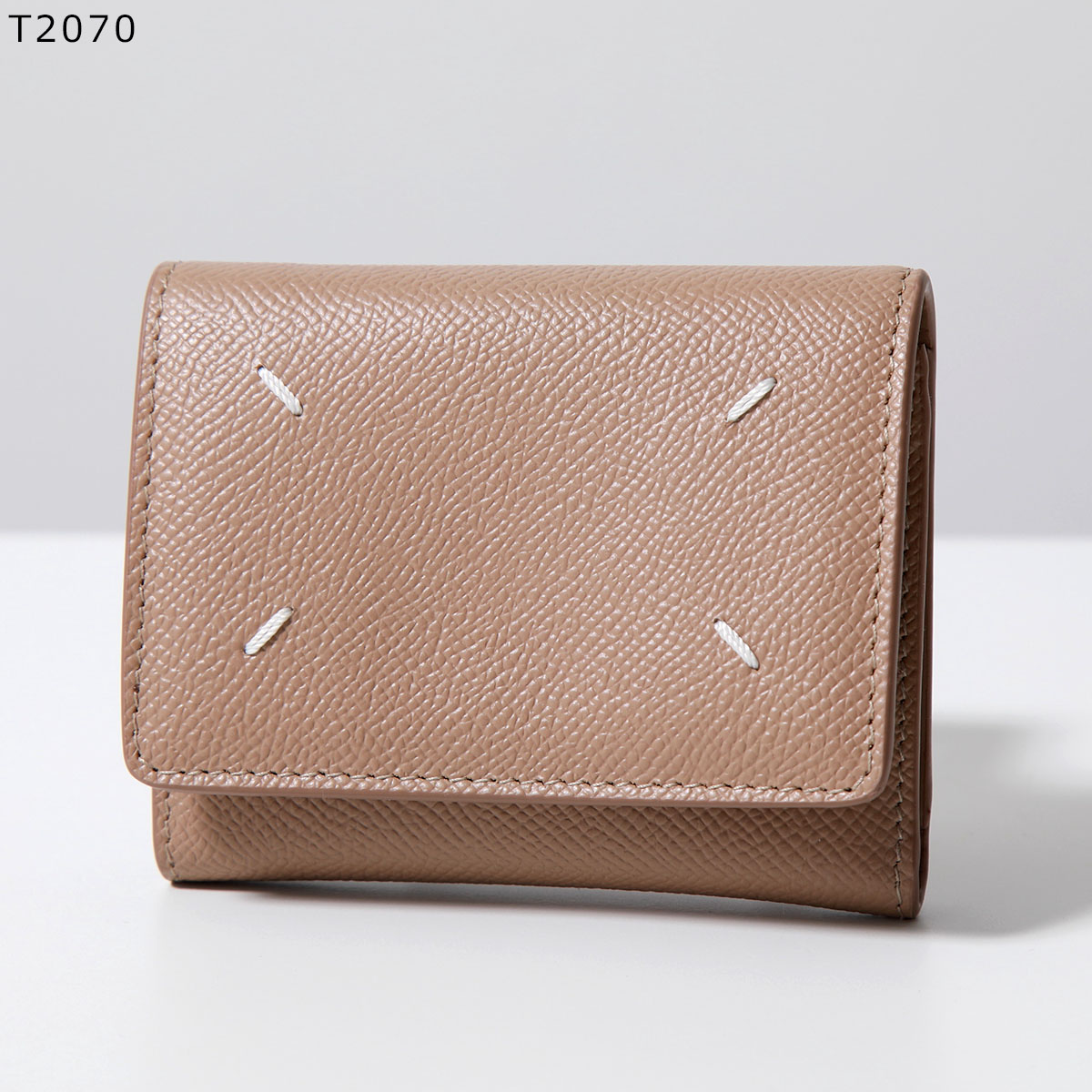 新品未使用】メゾンマルジェラ 三つ折財布 ベージュ 楽天市場】【年末