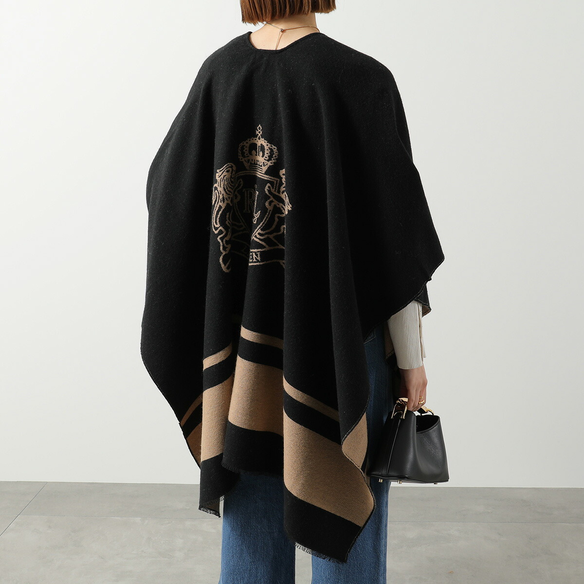 楽天市場】Lauren Ralph Lauren ローレンラルフローレン ケープ