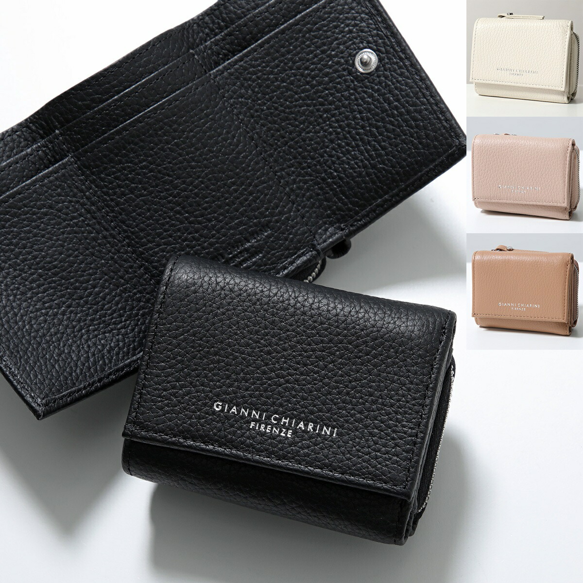 楽天市場】GIANNI CHIARINI ジャンニキアリーニ 三つ折り財布 PF W5065