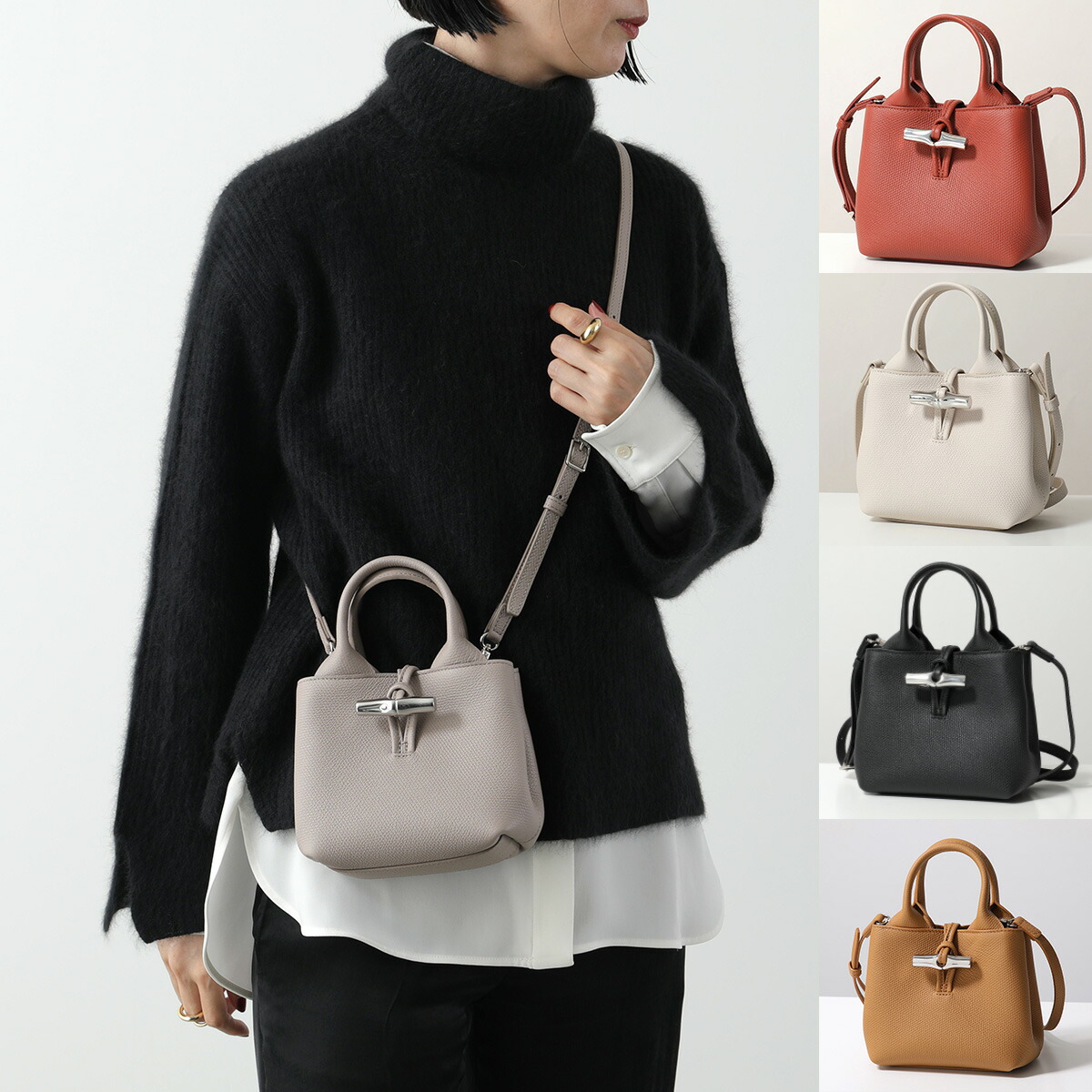 楽天市場】Longchamp ロンシャン ショルダーバッグ Le Roseau XS ル