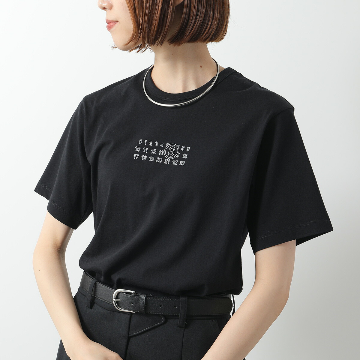 楽天市場】MM6 エムエムシックス メゾンマルジェラ Tシャツ SH0GC0057