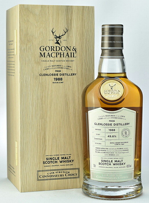 グレンロッシー32年1988カスクトレングスコニーサーズチョイス