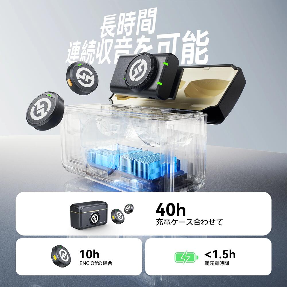 楽天市場】HollyLand ワイヤレスマイク『Lark M2 Combo』【在庫ありの