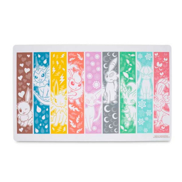 7個 WCS2023 横浜 ポケモン プレイマット 限定 海外 星座 イーブイ