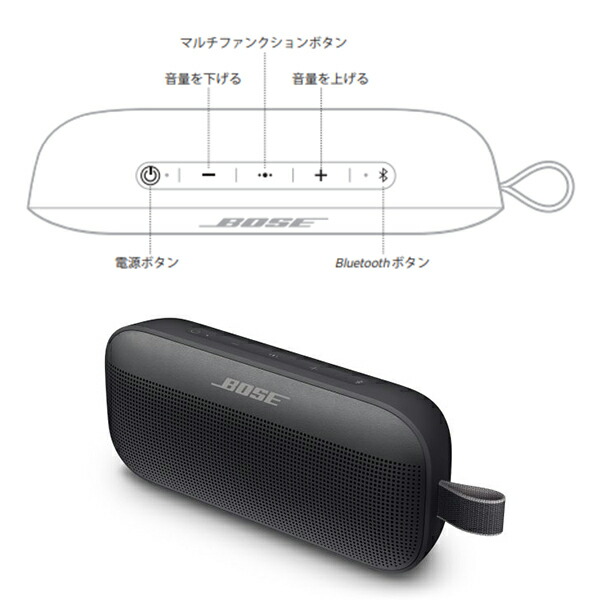 楽天市場】BOSE(ボーズ) / SoundLink Flex / Black Bluetooth