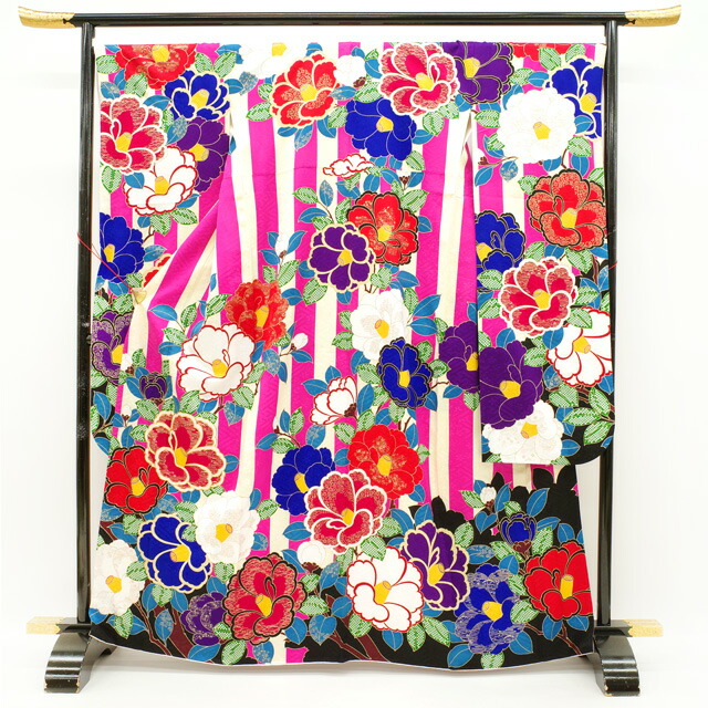 楽天市場】30%OFFで買えます￥76780→53746 【中古】 振袖 AMIAYA 紅