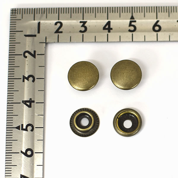 楽天市場】ジャンパーホック 小(7060ホック) 足並 両面頭 アンティーク