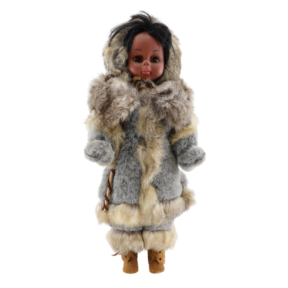 楽天市場】カナダ エスキモー イヌイット その他雑貨 少女 人形 ドール