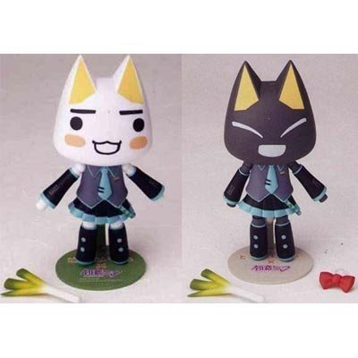 楽天市場】どこでもいっしょ プライズリボルテック トロ/クロ 初音ミク