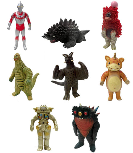 楽天市場】HGシリーズ ウルトラマン ソフビ道 其ノ三 全8種セット