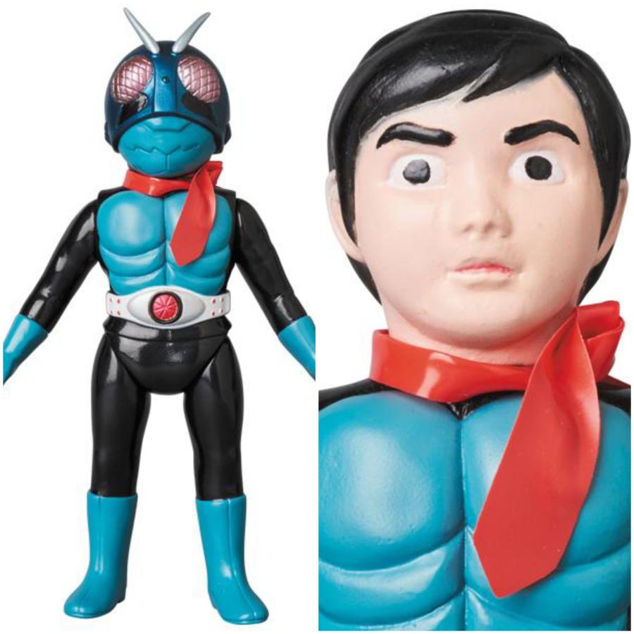 送料230円〜】メディコム・トイ×東映レトロソフビ☆ライダーマンロープ