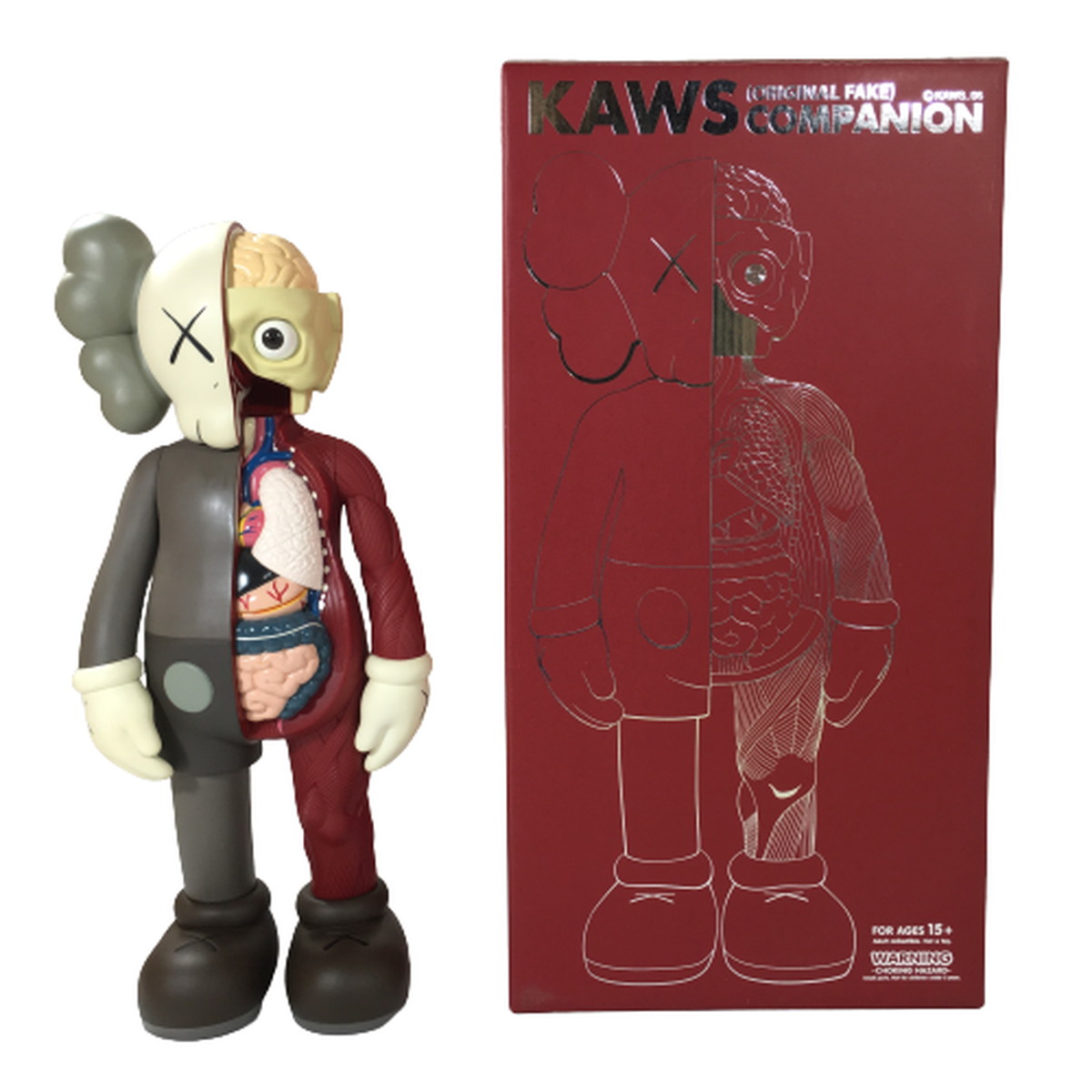 楽天市場】KAWS OriginalFake Dissected Companion 人体模型 1st