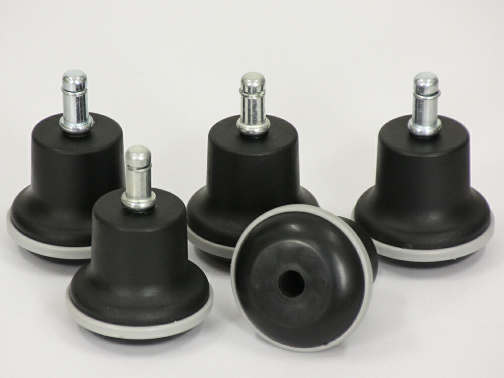 楽天市場】50mmキャスター互換品・K63-62 オフィスチェア用固定脚5個