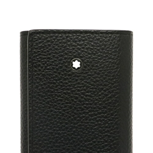 モンブラン ペンケース ペンポーチ ソフトグレイン 2本用 126265