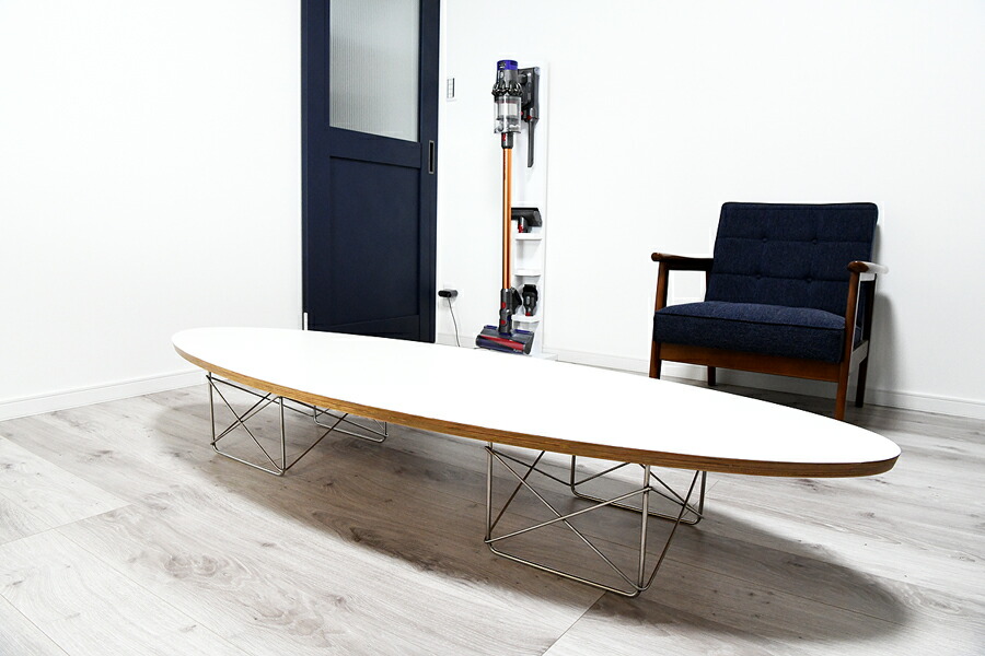 サーフボード型ローテーブル