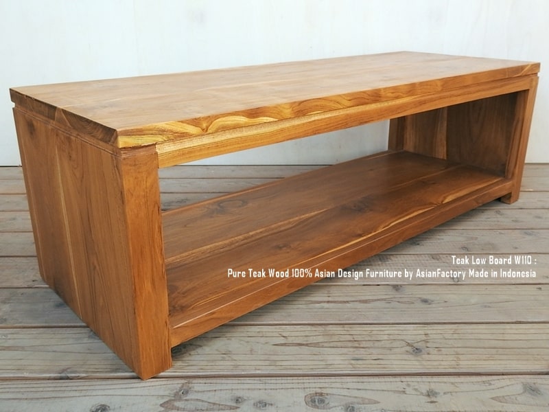 楽天市場】送料無料 チーク無垢材 テレビ台110cm LNA TVボード AV