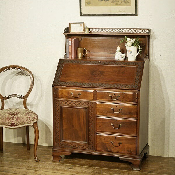 イギリス アンティーク家具 ライティングビューロ 1930年頃 822A