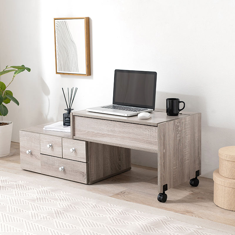 楽天市場】伸縮式 ドレッサーテーブル［コンセント付き］（ロー