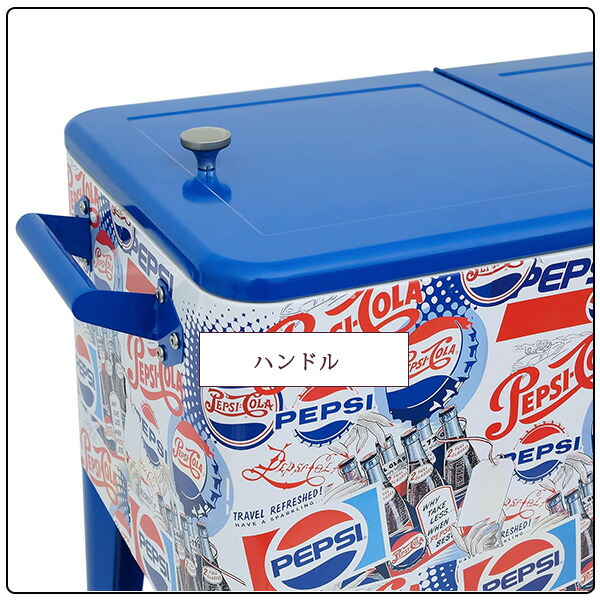 PEPSI-COLA ペプシコーラ クーラーボックス レトロ ヴィンテージ PEPSI