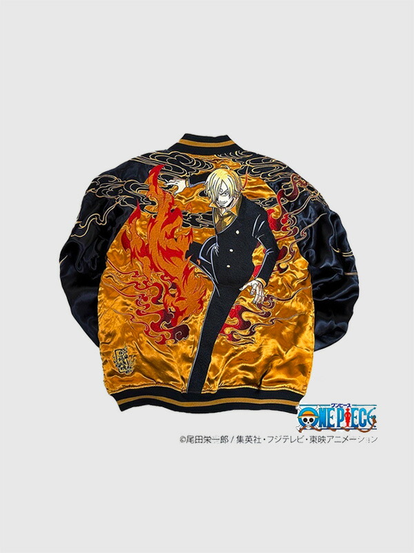 楽天市場】絡繰魂 × ONE PIECE ワンピース スカジャン アニメ グッズ