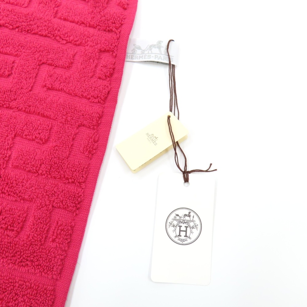 未使用品】HERMES タオルケット ホワイト 未使用 タグ付き HERMES