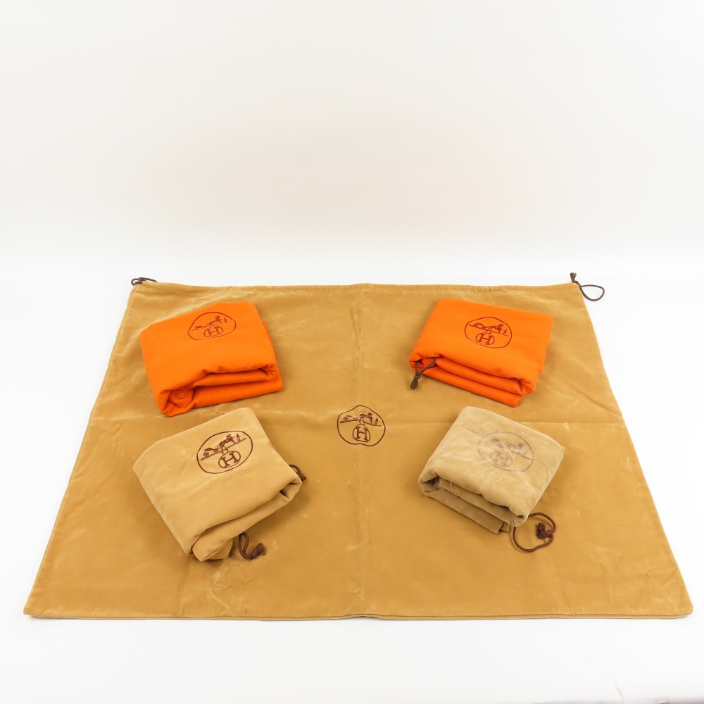 エルメス 巾着 エルメス 保存袋 4枚セット 保存袋 ポーチ 小物入れ