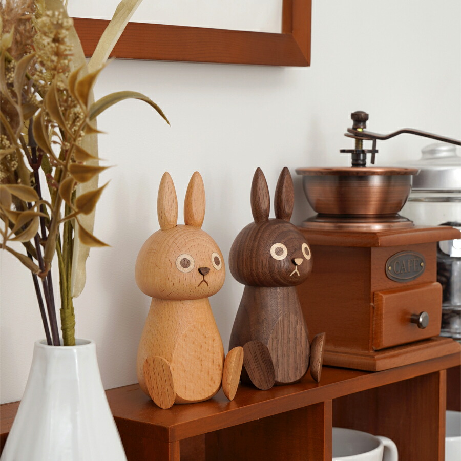 楽天市場】Rabbit Toothpick Box 爪楊枝入れ 全2色 卓上 キッチン雑貨