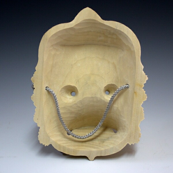 楽天市場】楠面 からす天狗面 烏天狗 鴉天狗 小天狗 木彫り お面