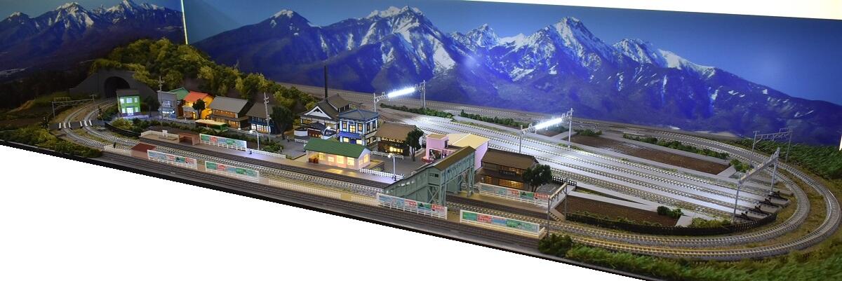 楽天市場】「送料無料」鉄道模型ジオラマレイアウトNゲージ用 複線