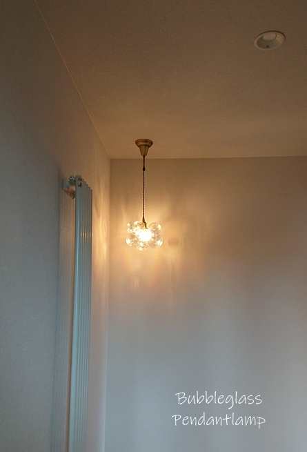 ぬん♡♡ 灯具黒PPオーロラの色加工バブルランプ参考画像 ぬん♡
