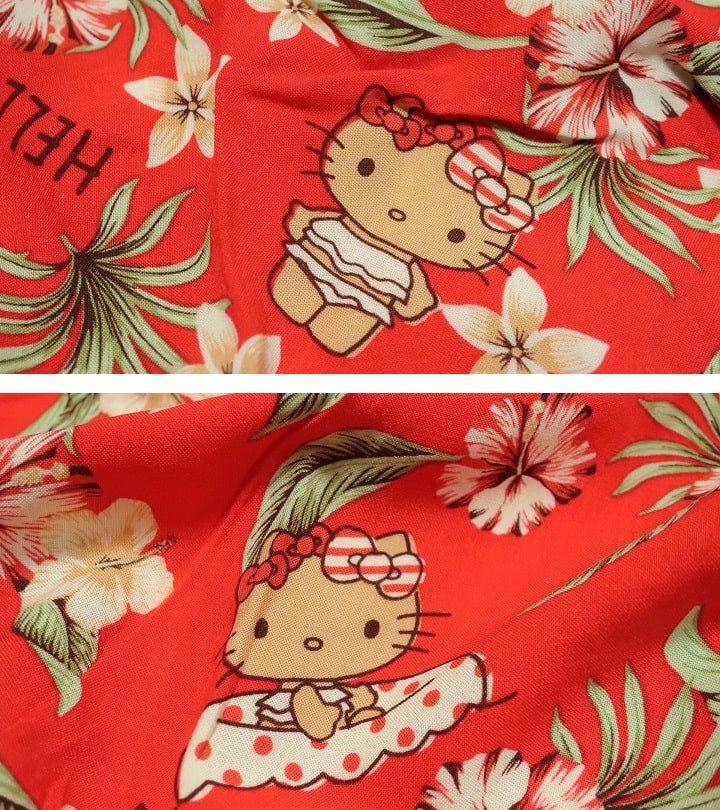 楽天市場】ハローキティ/Hello Kitty クロミ/Kuromi 服 アロハシャツ