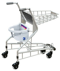 楽天市場】ショッピングカート【法人限定カート】買い物カート 子乗せ