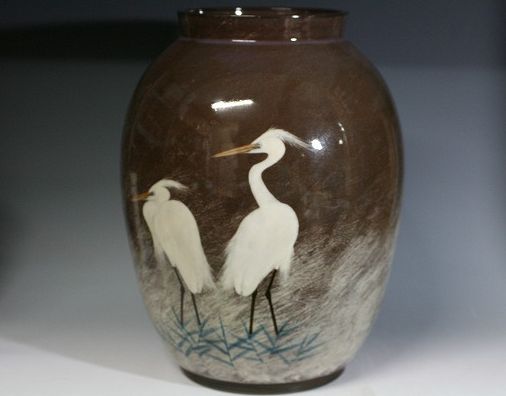 十三代 横石臥牛 現川焼 むさし乃皆具 共箱 長崎県無形文化財(LC468)