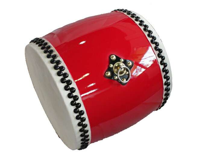 楽天市場】エイサー用大太鼓(小) 水牛皮 直径25cm×高さ31cm バチ2本