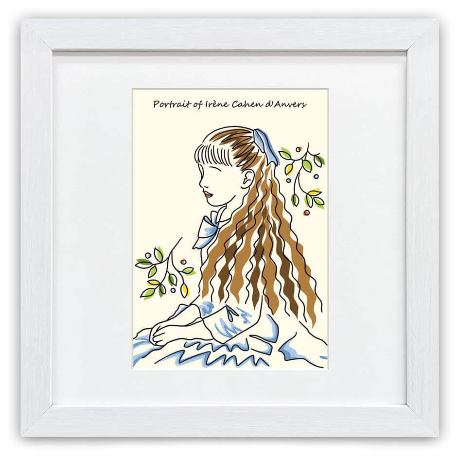 輸入雑貨 天然石 『イレーヌ・カーン・ダンヴェール嬢』 水晶絵