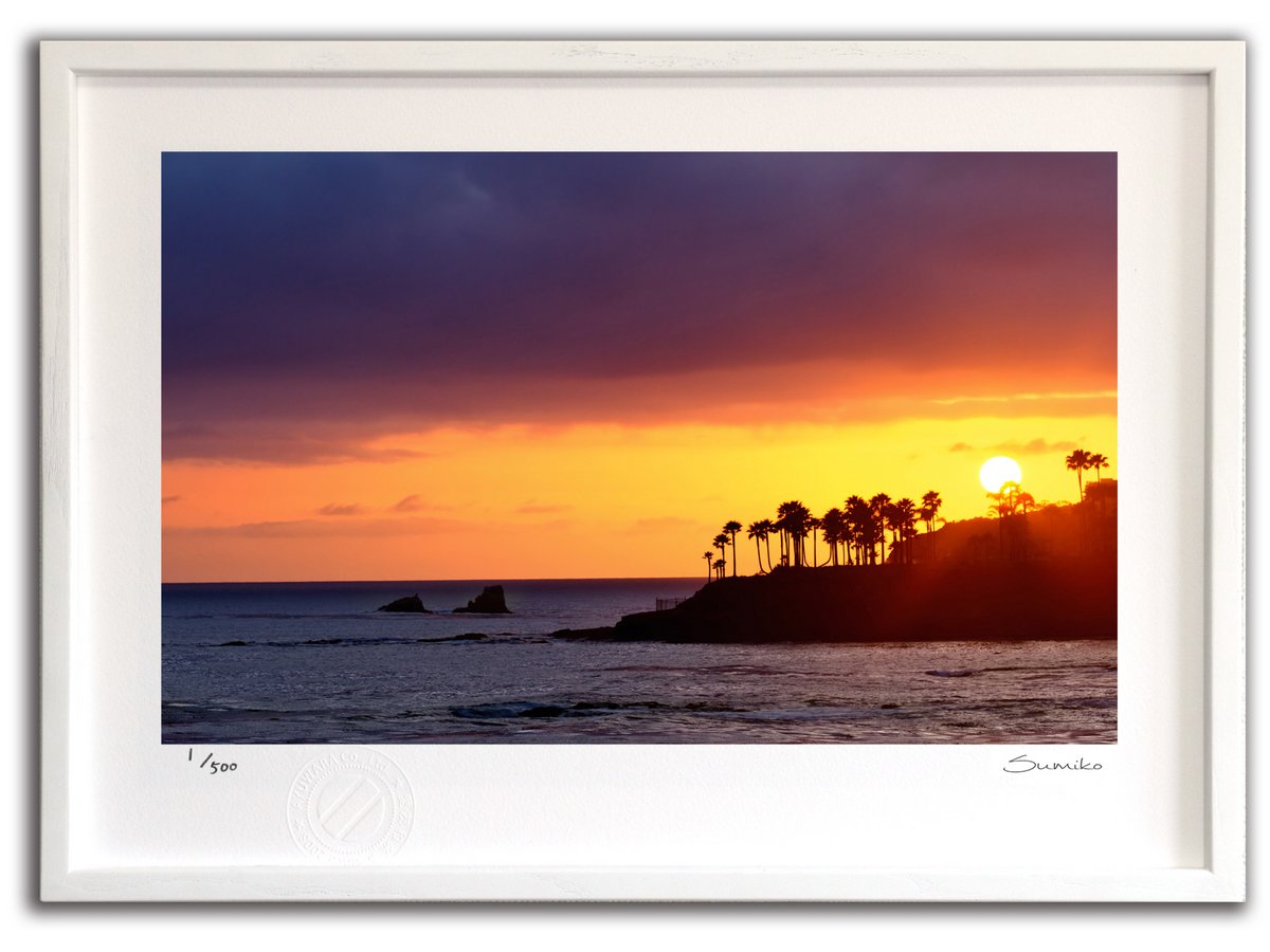 夕空 写真 額付き アート A3 夕焼け 夕空 写真 額付き アート A3 夕焼け